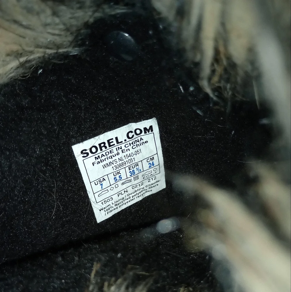 Sorel definitely showing